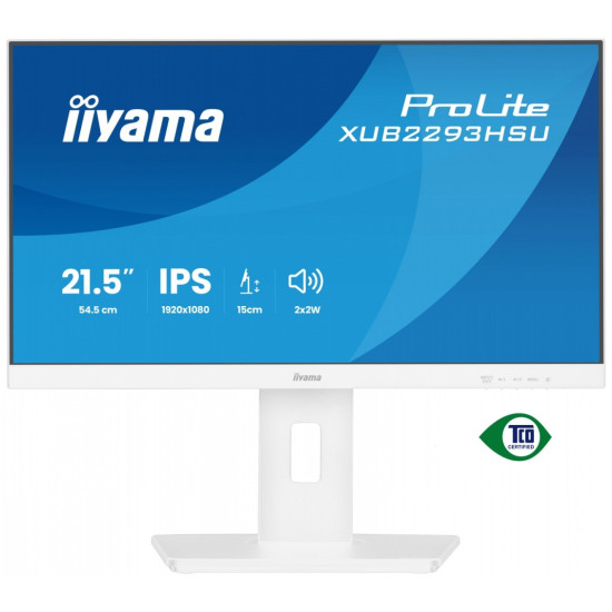 Monitor 22 cale XUB2293HSU-W7 IPS, 100Hz, Pivot, HAS(150mm), 300cd,   BIAŁY 