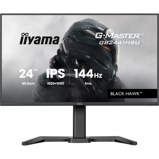 Monitor 23,8 cala GB2441HSU-B1 IPS,FHD,144Hz,1ms,2xUSB,350cd,HDMI,DP,HAS (150) PIVOT 