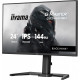 Monitor 23,8 cala GB2441HSU-B1 IPS,FHD,144Hz,1ms,2xUSB,350cd,HDMI,DP,HAS (150) PIVOT 