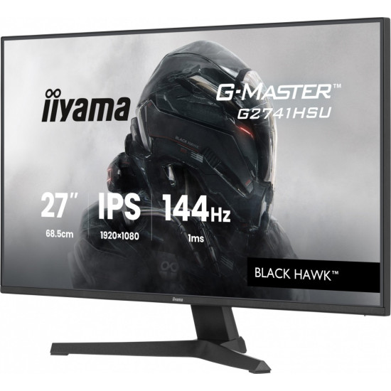 Monitor 27 cali G2741HSU-B1 IPS,FHD,144Hz,1ms,2xUSB, 350cd,HDMI,DP
