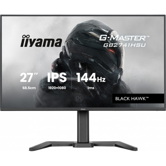 Monitor 27 cali GB2741HSU-B1 IPS,FHD,144Hz,1ms,2xUSB,350cd,HDMI,DP,  HAS (150) PIVOT 