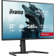 Monitor 27 cali GB2771HSU-B1 0.4ms,Fast IPS, HAS (150) PIVOT,        1xUSB 3.2, 1xUSB C, 240Hz, DP, 2xHDMI,Adaptive G-SYNC-1920x1080@48-240Hz DP Only
