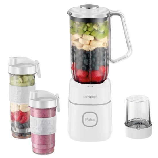 Blender kielichowy smoothie biały SM3491 