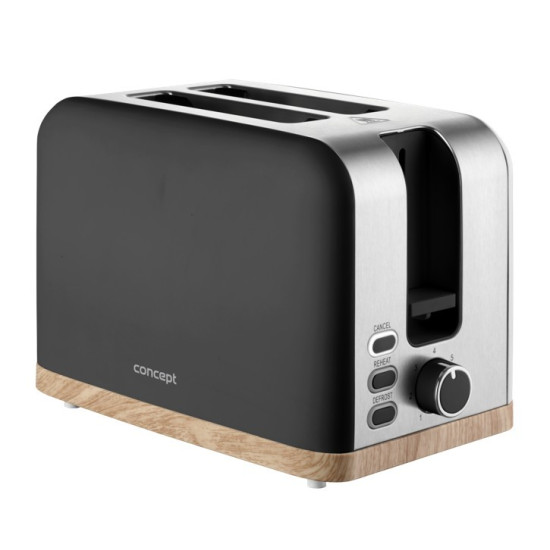 Toster Elwood czarny TE2016 