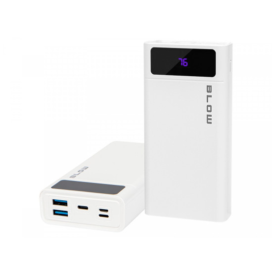 PowerBank PB20E QC+PD 20W 20000mAh+lightning Biały 