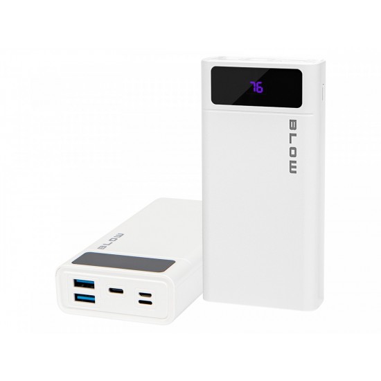 PowerBank PB20E QC+PD 20W 20000mAh+lightning Biały 