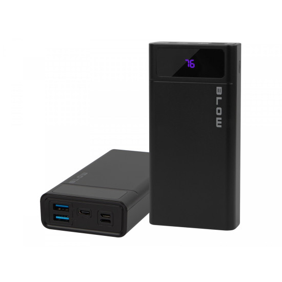 PowerBank PB20E QC+PD 20W 20000mAh+lightning Czarny 