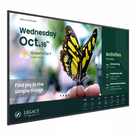 Monitor wielkoformatowy 55 cali ST5504  LED 4K/4500:1/ANDROID 