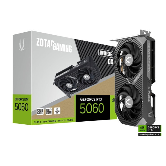 Karta graficzna GeForce RTX 5060 TWIN EDGE OC 8GB GDDR7 128bit 3DP/HDMI