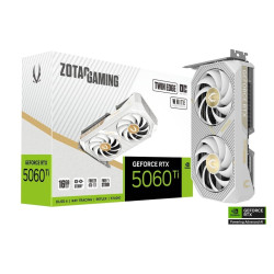 Karta graficzna GeForce RTX 5060 Ti 16GB TWIN EDGE OC GDDR7 128bit biała