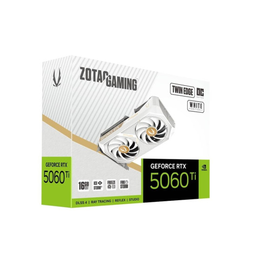 Karta graficzna GeForce RTX 5060 Ti 16GB TWIN EDGE OC GDDR7 128bit biała