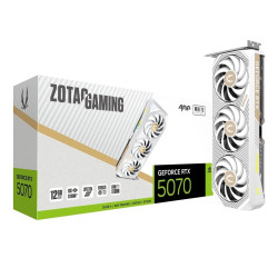 Karta graficzna GeForce RTX 5070 AMP 12GB GDDR7 192bit 3DP/HDMI biała