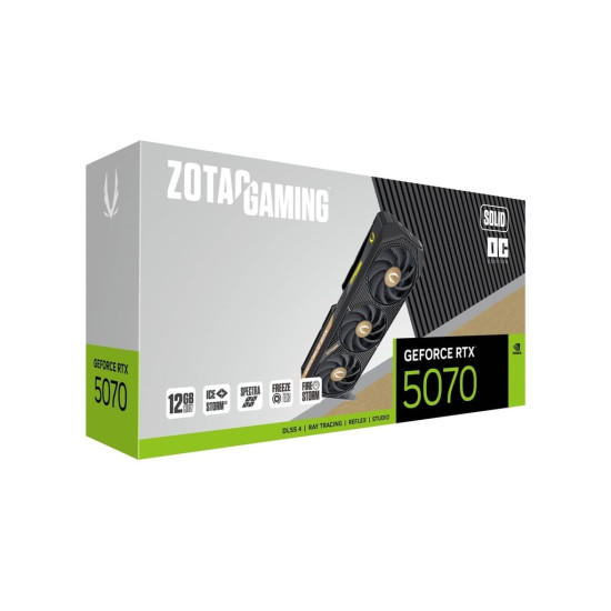Karta graficzna GeForce RTX 5070 SOLID OC 12GB GDDR7 192bit 3DP/HDMI