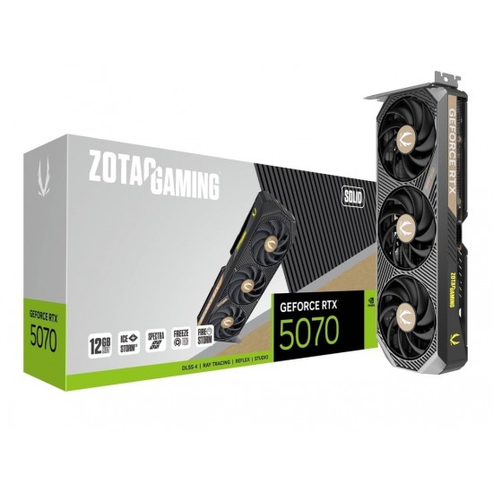 Karta graficzna GeForce RTX 5070 SOLID 12GB GDDR7 192bit 3DP/HDMI
