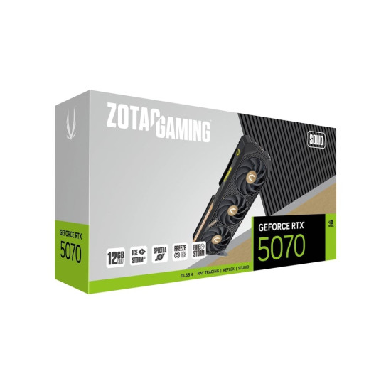 Karta graficzna GeForce RTX 5070 SOLID 12GB GDDR7 192bit 3DP/HDMI