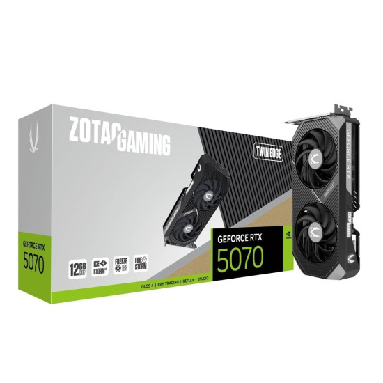 Karta graficzna GeForce RTX 5070 TWIN EDGE 12GB GDDR7 192bit 3DP/HDMI