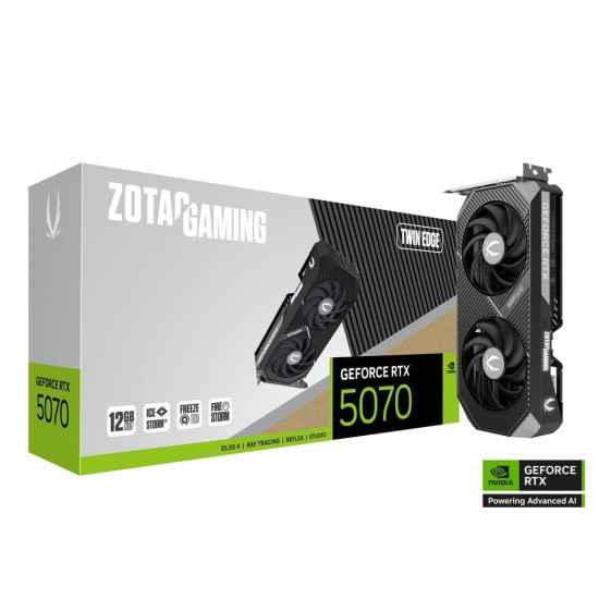Karta graficzna GeForce RTX 5070 TWIN EDGE 12GB GDDR7 192bit 3DP/HDMI