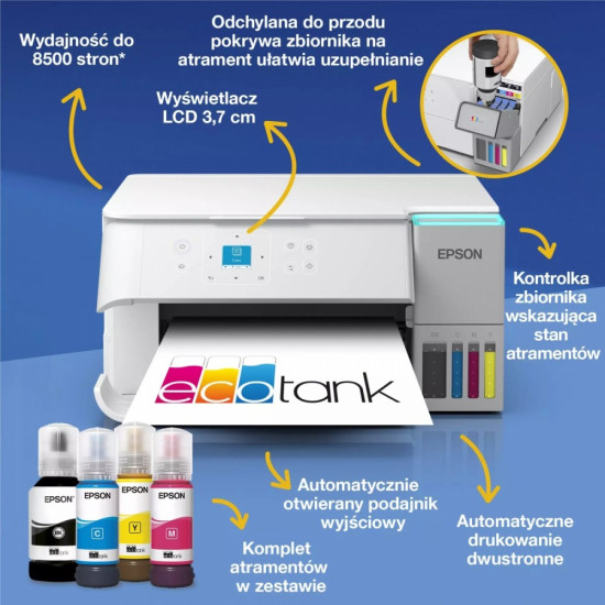Urządzenie wielofunkcyjne L4366 ITS A4/33ppm/WiFi-d/duplex/5.2kg/biala 