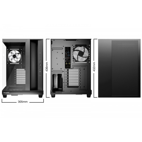 Obudowa Light Base 500 LX Black 