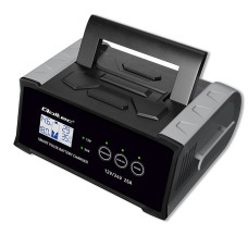 Mikroprocesorowa ładowarka 12V 24V 25A | Prostownik z funkcją naprawy do akumulatora AGM GEL SLA | LCD 