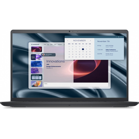 Laptop Dell Pro 15 Essential PV15250 W11P i7-1355U|16GB|512GB|Intel UHD|FgrPr|WLAN+BT|15.6 FHD|BcklKb|4C|65W|3YPS Carbon Black (Plastic) 