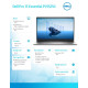 Laptop Dell Pro 15 Essential PV15250 W11P i5-1334U|16GB|1TB|IntelUHD|FgrPr|WLAN+BT|15.6 FHD|BcklKb|3C|65W|3YPS Platinum Silver (Aluminum) 