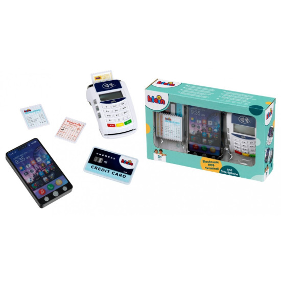 Terminal płatniczy ze smartfonem 