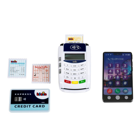 Terminal płatniczy ze smartfonem 