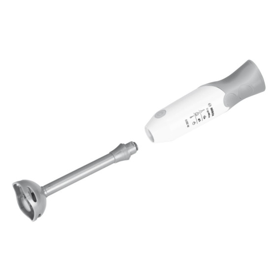 Blender Bosch z pojemnikiem srebrny 