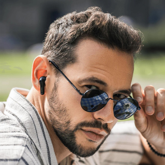 Słuchawki TWS Novatune czarne 