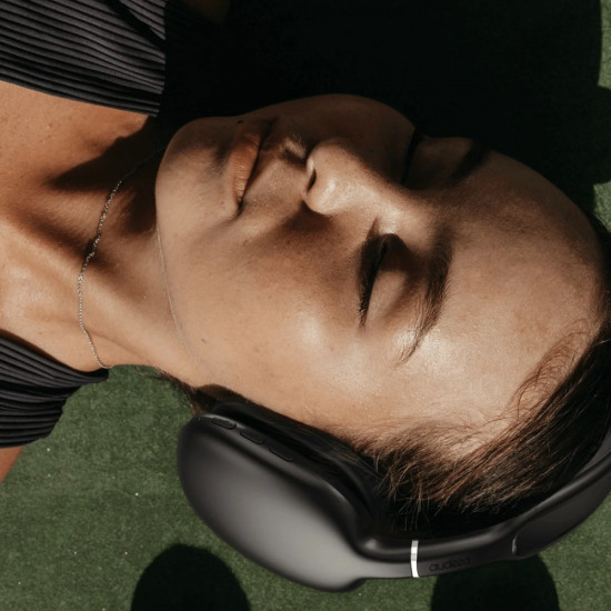 Słuchawki nauszne Aurora czarne 