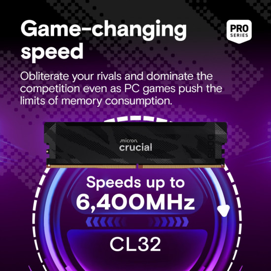 Pamięć DDR5 Pro OC 32/6400(2*16GB) CL32