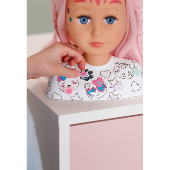 Głowa do stylizacji i czesania Baby Born