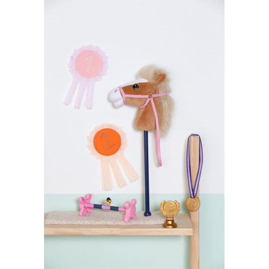 Zestaw Hobby Horse dla lalki Baby Born 43 i 36 cm