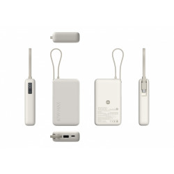 PowerBank 10000 (Integrated Cable) 67W Tan