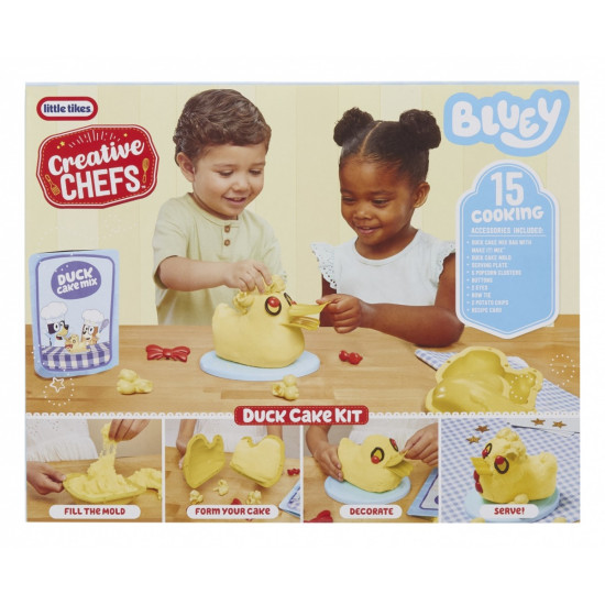 Masa plastyczna Creative Chefs Bluey Tort Kaczka Mix 