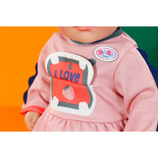 Baby Born Sukienka dżungla długie rękawy 36 cm 