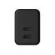 Ultra Compact GaN Ładowarka sieciowa 2x USB-C 35W PD 3.0 z PPS Czarna
