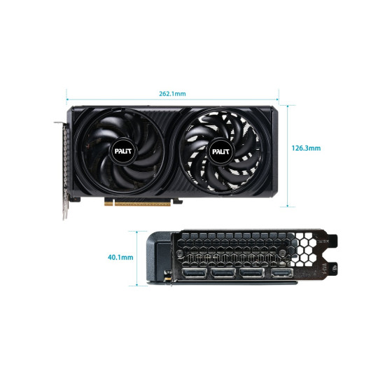 Karta graficzna GeForce RTX 5060 INFINITY 2 OC 8GB GDDR7 128bit 3DP/HDMI