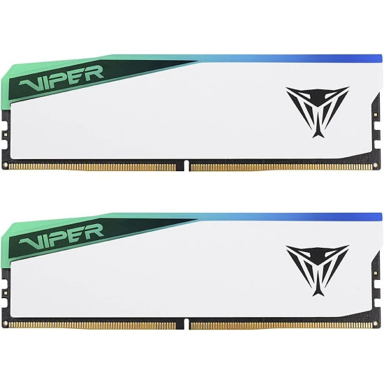 Pamięć DDR5 Viper Elite 5 RGB 32GB/6000 (2x16GB) C30 biała