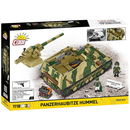 Klocki Panzehaubitze Hummel 1118 klocków