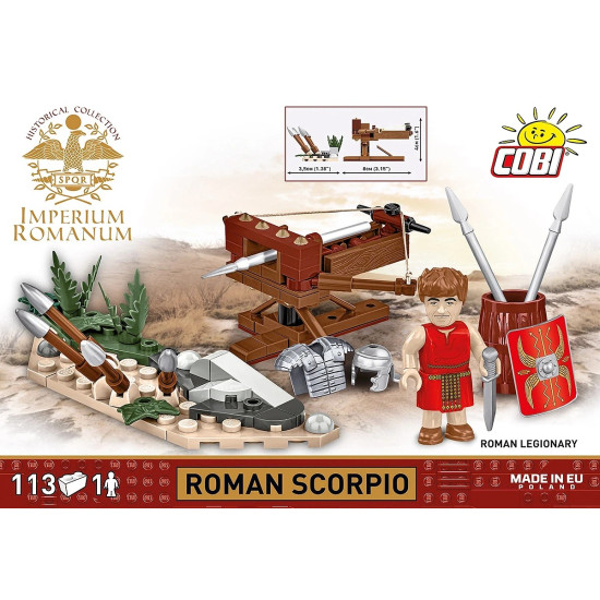 Klocki Imperium Romanum - Roman Scorpio 113 klocków