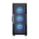 Obudowa I3 NEO V2 Mid Tower ARGB fan x4 czarna