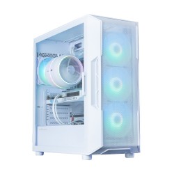 Obudowa I3 NEO V2 Mid Tower ARGB fan x4 biała