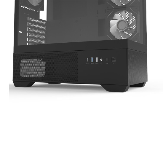 Obudowa CHRONIX V2 Mid Tower ARGB fan x3 czarna