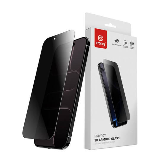 Hartowane szkło prywatyzujące Privacy 3D Armour Glass - iPhone Air