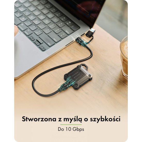 Obudowa mini IB-1601MP-CU31 Mini M.2 NVMe obudowa dla M.2 2230 