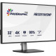 Monitor 31.5 cala ProGraphic HB3201UHSNP-B1 4K,IPS BLACK 2.0,450cd,VESA USB-c dock(PD:96W),HDMI,DP,DAISY/CHAIN,4xUSB,RJ45,3000:1,sRGB:100%,DCI-P3:99%,