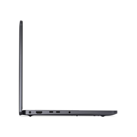 Laptop Dell Pro 14 PC14250 W11P C7 150U/16GB/512GB CL25/FgrPr/FHD IR Cam&Mic/WLAN+BT|14.0 FHD+|BcklKb/3C/65W/3YPS Magnetite color, textured finish