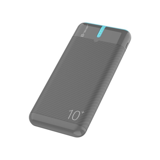 PowerBank EnerGo 10000mAh szaro-niebieski